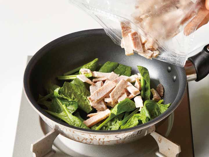 無えんせき 国産豚のパラパラベーコン(バラ凍結)_3