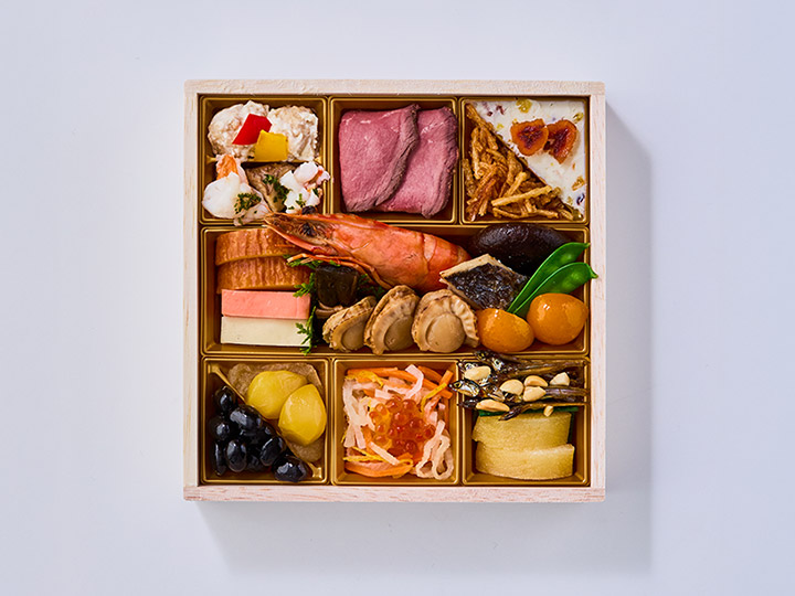 直送【年始お届け】彩り銘々重　春桜花（2個口）_2