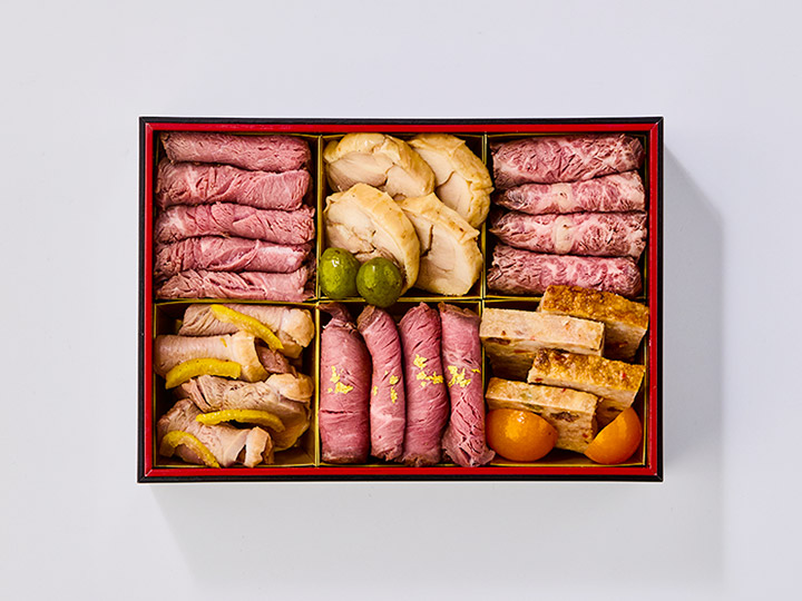 直送【年始お届け】大地のお肉重（六選）_3