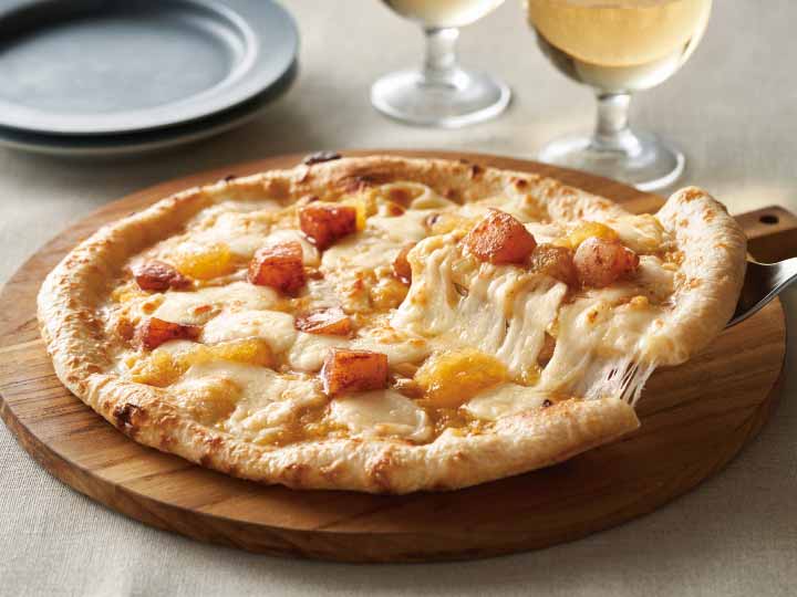 予約2／9週　りんごと焼き芋のドルチェピッツァ