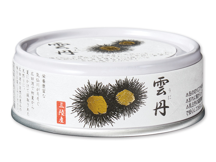 予約3／2週　【50周年記念】三陸広田湾の至宝　濃厚天然蒸し雲丹缶_3