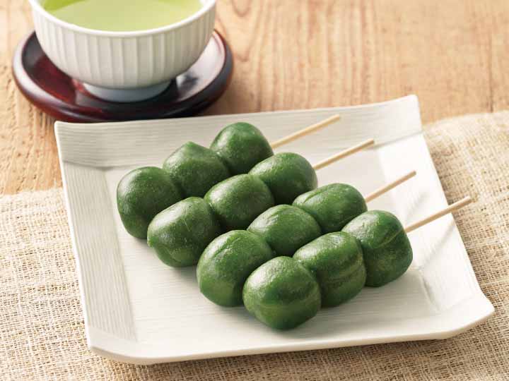 予約2／23週　芽吹き屋のよもぎだんご（粒あん）