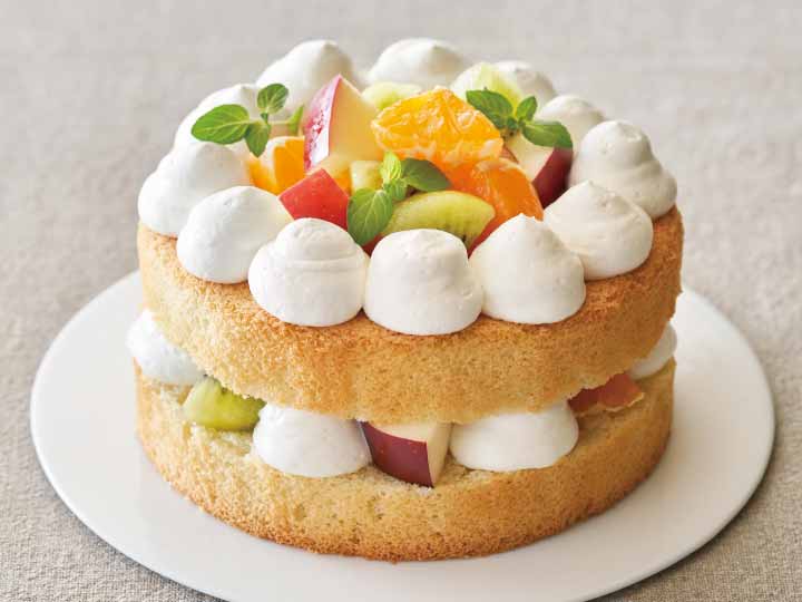 予約2／23週　スポンジケーキ（台）プレーン5号_2