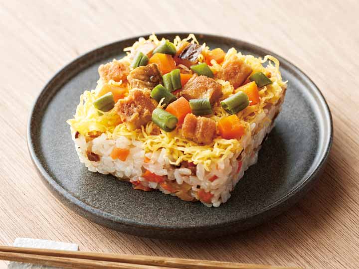 予約2／23週　下関産あなごのミニちらし寿司