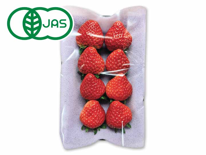 予約2／23週　ふしちゃんの有機すっぴんいちご　200G