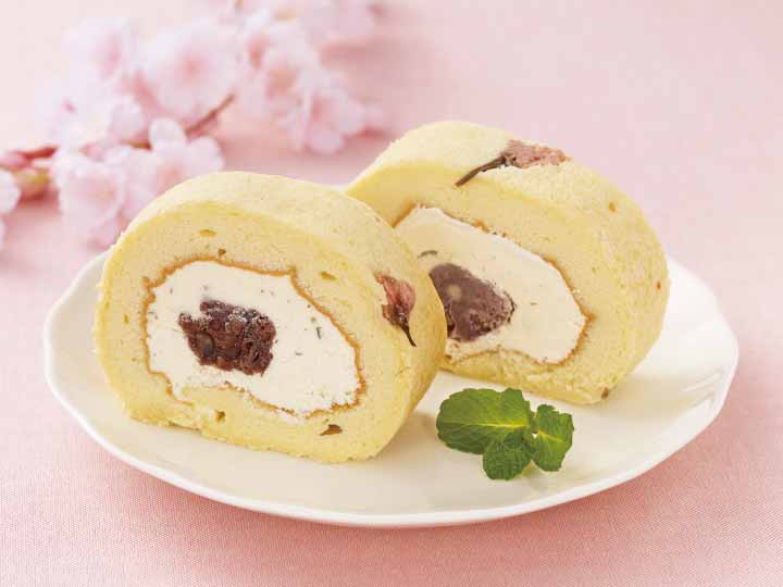 予約3／9週　ナチュランドのさくらのロールケーキ
