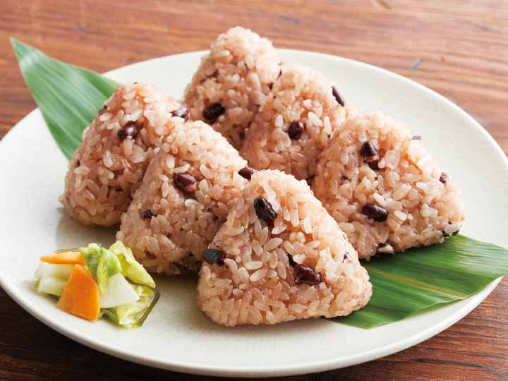 予約3／9週　せいろ蒸しの赤飯おにぎり