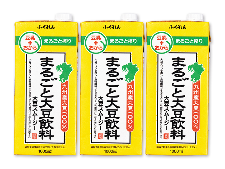 【お得】まるごと栄養　濃い飲む大豆×3