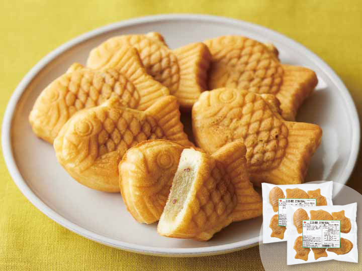 【お得】さつまいも餡のミニたい焼き×2