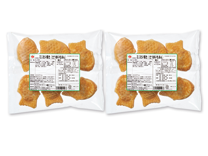 【お得】さつまいも餡のミニたい焼き×2_2