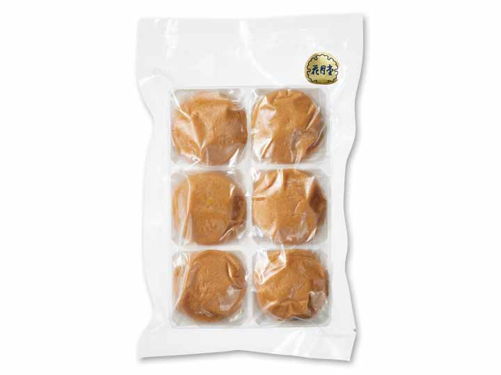 小樽花月堂 たっぷりあんこの黒糖まんじゅう(北海道産小豆のこしあん)_2