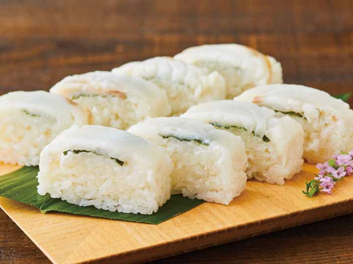 五島列島産　椿真鯛の棒寿司（ノーカット）_3