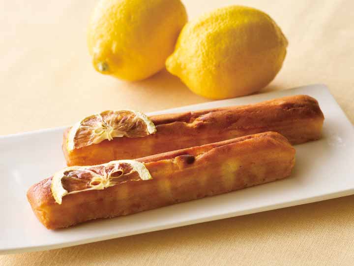予約4／6週　国産米粉のスティックパウンドケーキ　レモン