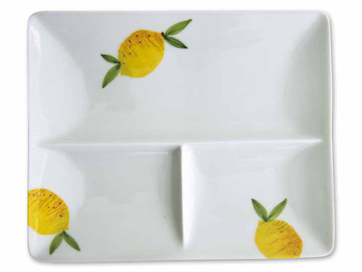 予約4／6週　天一印　ワンプレート仕切り　檸檬