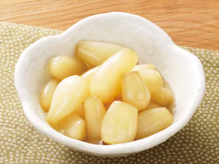 予約4／13週　らっきょうの甘酢漬（はちみつ入り）