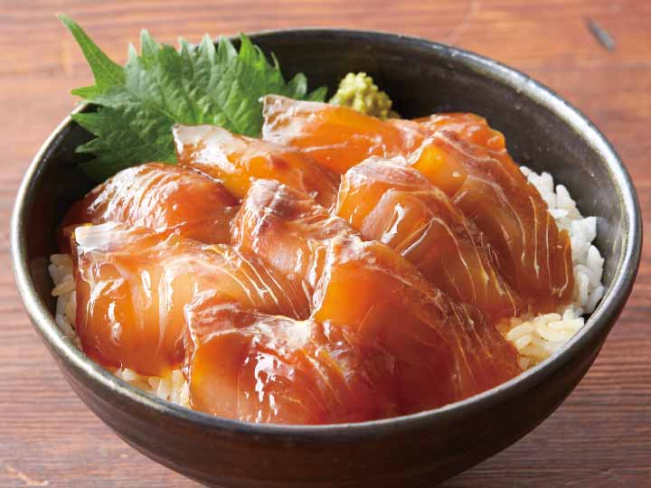 予約4／20週　日本海産まだい漬け丼