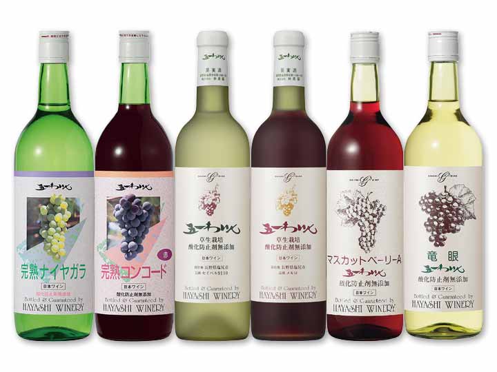 予約4／20週　箱売・五一わいんの無添加ワイン6本セット