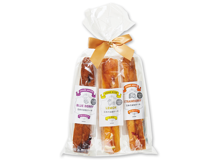予約4／20週　国産米粉のスティックパウンドケーキ3種アソート_2