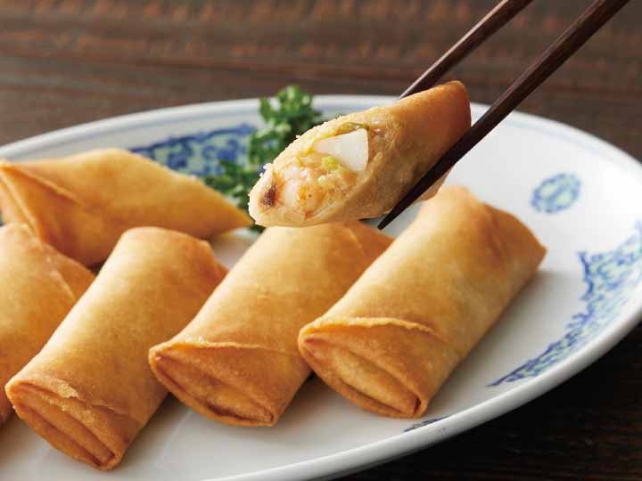 予約4／20週　フライパンで海鮮ゴロッと春巻