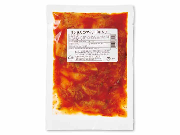 予約4／20週　ミンさんのマイルド白菜キムチ（カットタイプ）_2