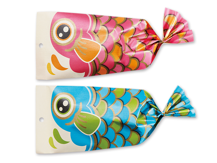 予約4／27週　鯉のぼりあられ二色セット_2