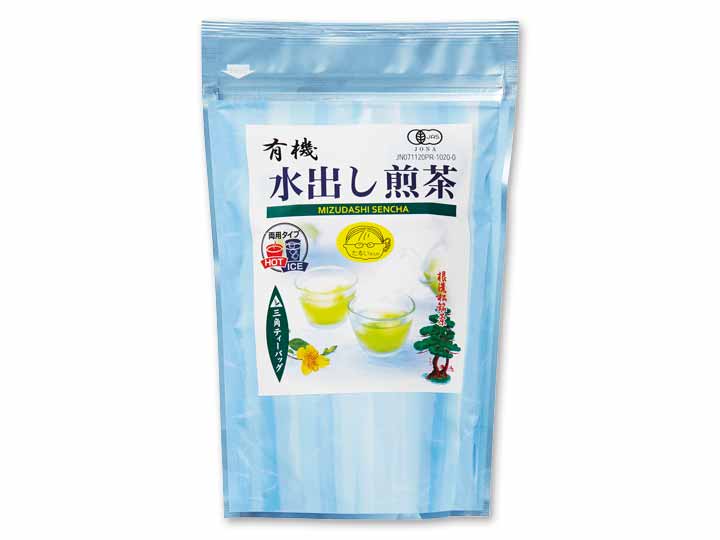 予約4／27週　樽井さんの有機水出し煎茶ティーバッグ