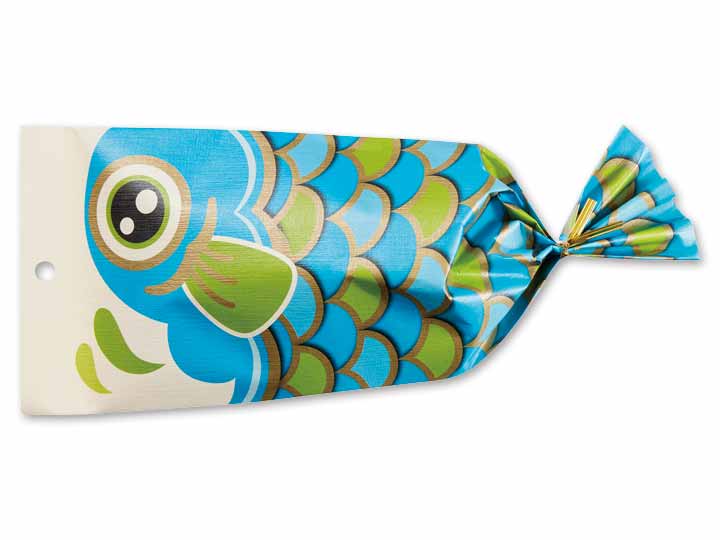 予約4／27週　鯉のぼりあられ（青）_2