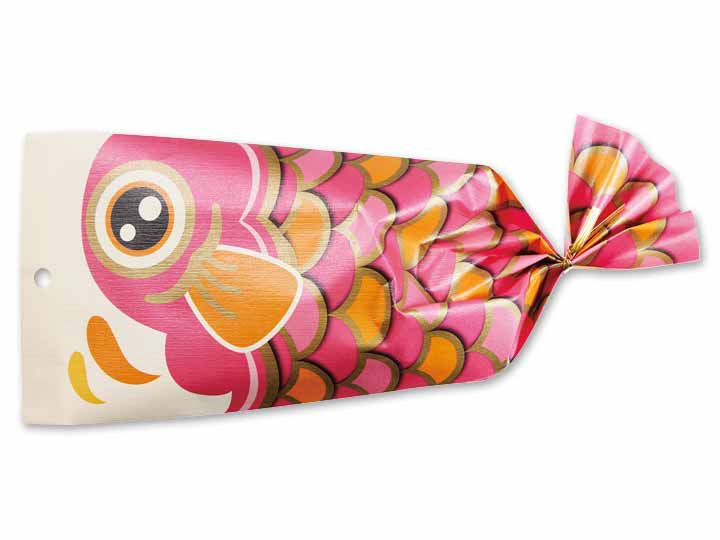 予約4／27週　鯉のぼりあられ（赤）_2