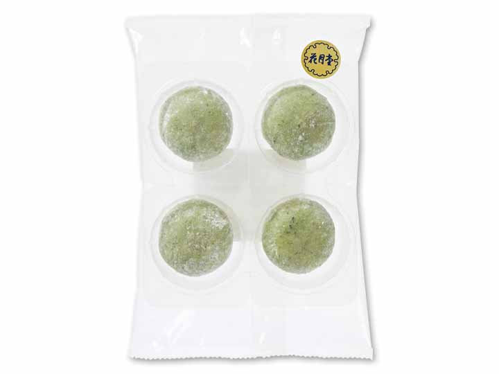 予約4／27週　小樽花月堂　やわもち生地の草餅（国産よもぎ使用）_2