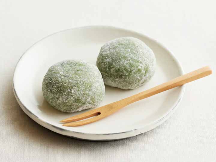 予約4／27週　小樽花月堂　やわもち生地の草餅（国産よもぎ使用）_3