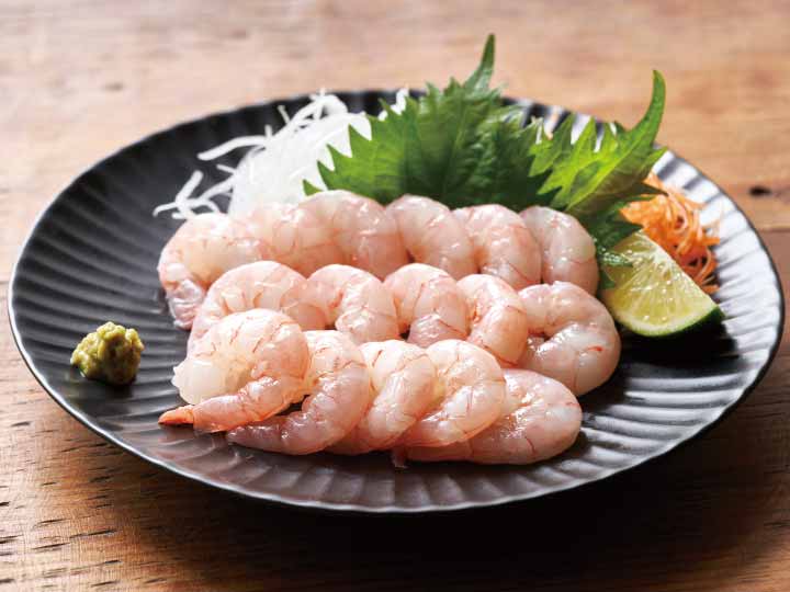 予約4／27週　薩摩あまえびむきみ（刺身用）