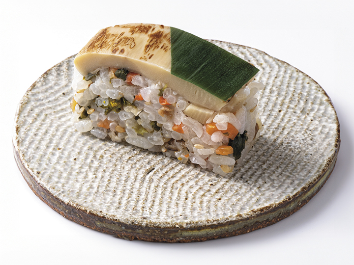 予約4／27週　国産炙り筍棒寿司（ノーカット）_3