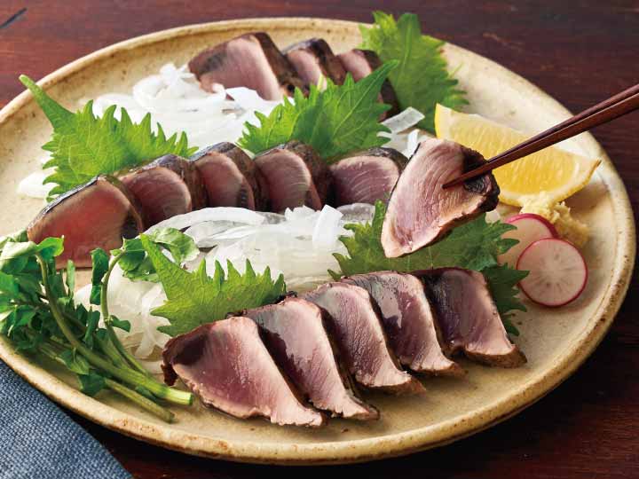 予約4／27週　徳用・本格わら焼きで香ばしい！土佐一本釣り鰹タタキ