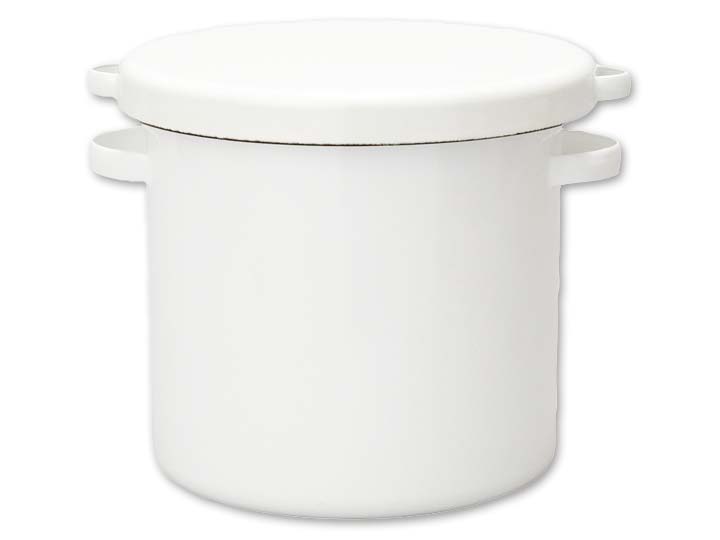 予約6／8週　ほうろうラウンドストッカー21CM