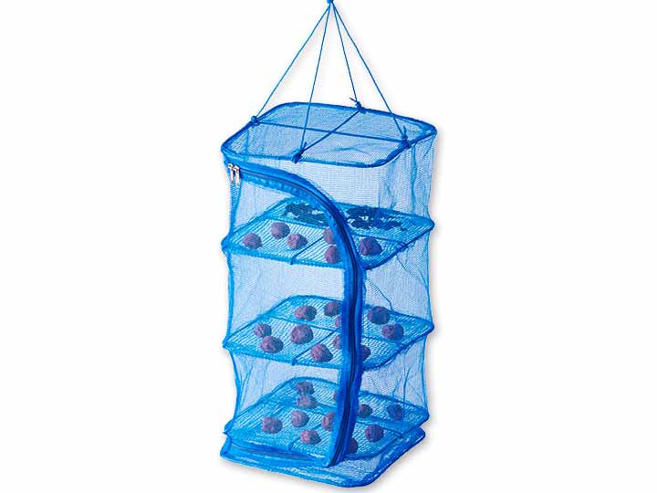 予約6／8週　干し物ネット3段（梅干・燻製用）25×25CM_3