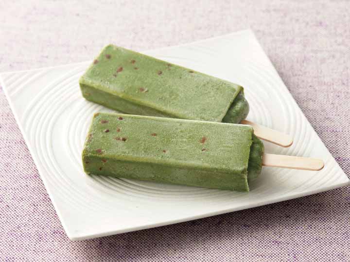 予約5／18週　宇治抹茶香る　宇治金時アイスキャンディー