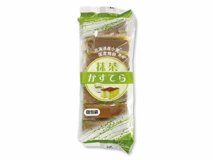 予約5／18週　しっとりふわふわ抹茶かすてら（個包装）_2