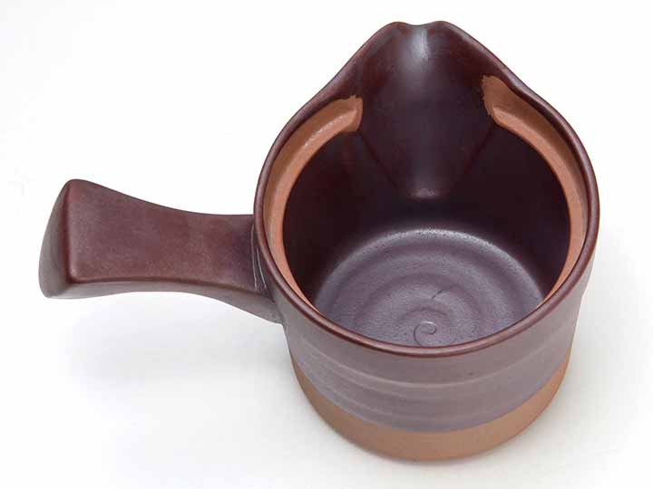 予約5／18週　有田焼　趣釉ゆったり急須（カゴ網付）_3