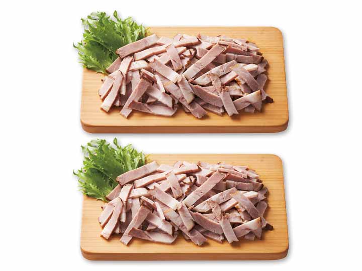 【お得】丹沢ハム工房　パラパラ　カットショルダーベーコン×2