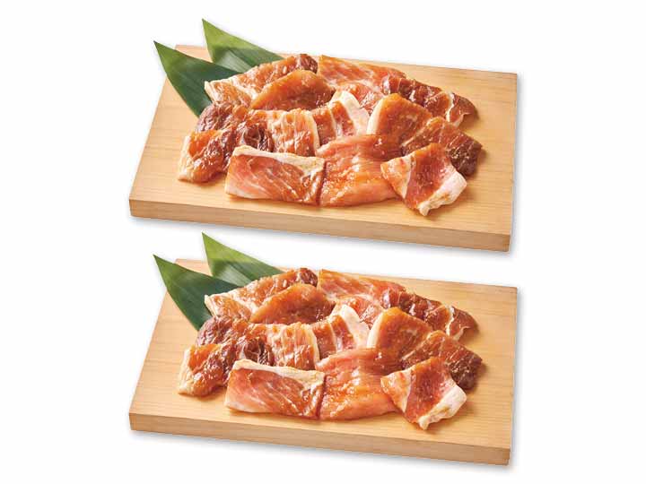 【お得5%ポイント】焼くだけ簡単 照り焼き風味の豚モモ肉スタミナ焼き×2_2