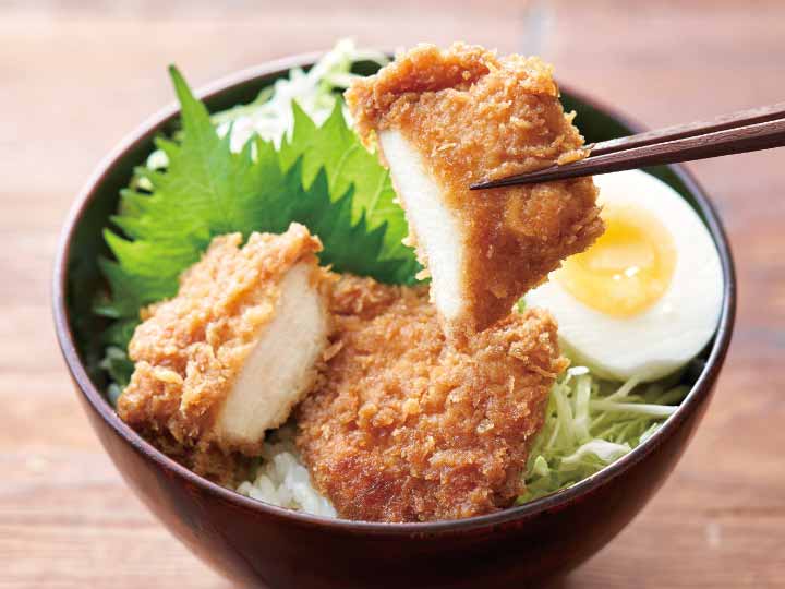悠然どり　チキンたれカツ丼の具