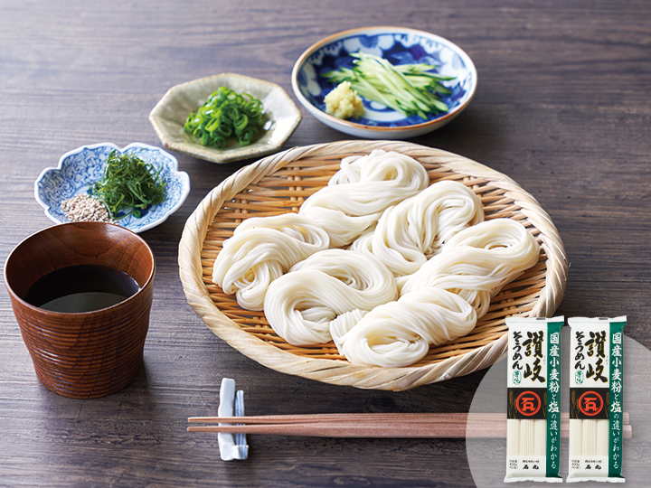 【お得】国産小麦粉使用　讃岐そうめん（乾麺）×2