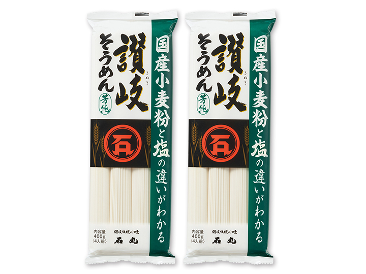 【お得】国産小麦粉使用 讃岐そうめん(乾麺)×2_2