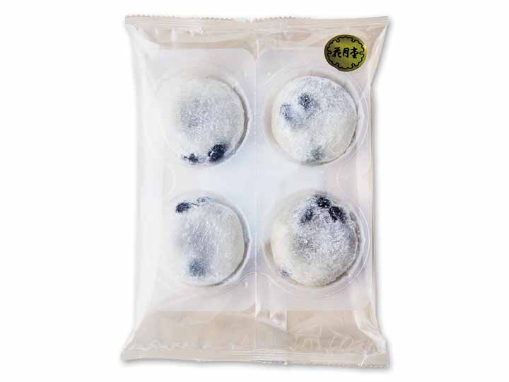 【数量限定超得品】小樽花月堂 やわもち生地の黒豆塩大福(北海道産小豆のこしあん)_2