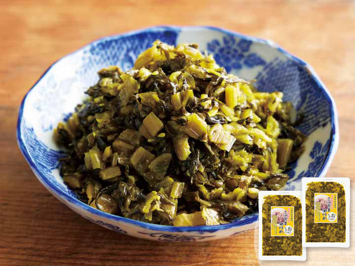 【お得】ごはんのおとも　九州産高菜油炒め×2
