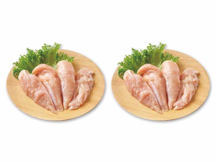 【お得】のびのび育ち　うまみこい鶏ササミ×2