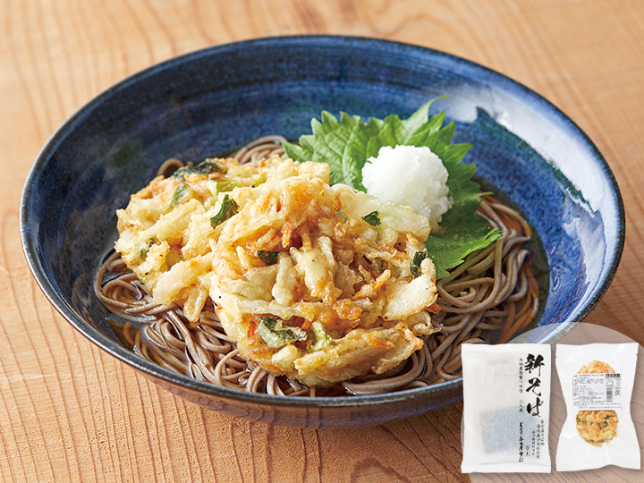 予約9／14週　ミニかき揚げ入り新蕎麦セット