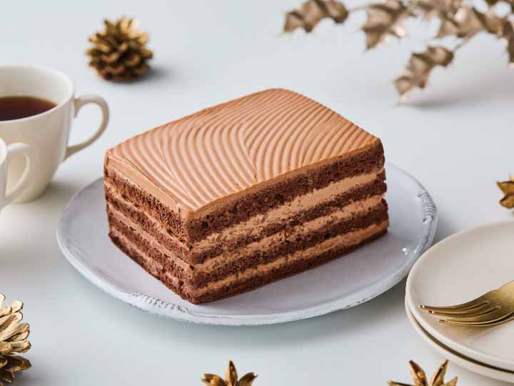 【予約】12／14週　有機チョコレートと生クリームのケーキ
