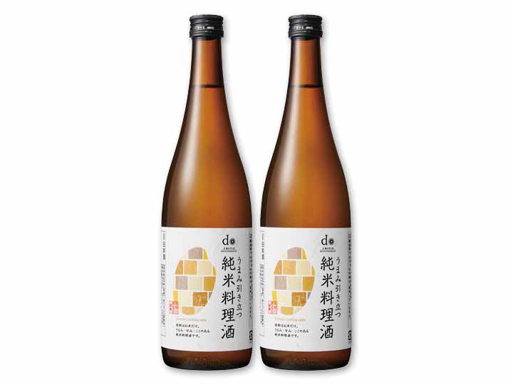 【お得】うまみ引き立つ純米料理酒×2