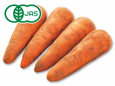 さんぶ野菜ネットワークの有機人参　1KG写真